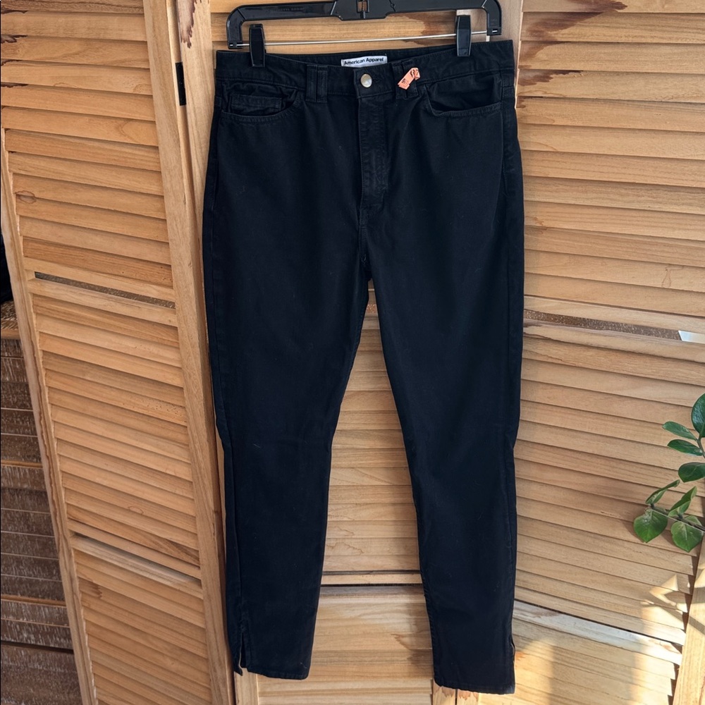 American Apparel Charcoal Jeans